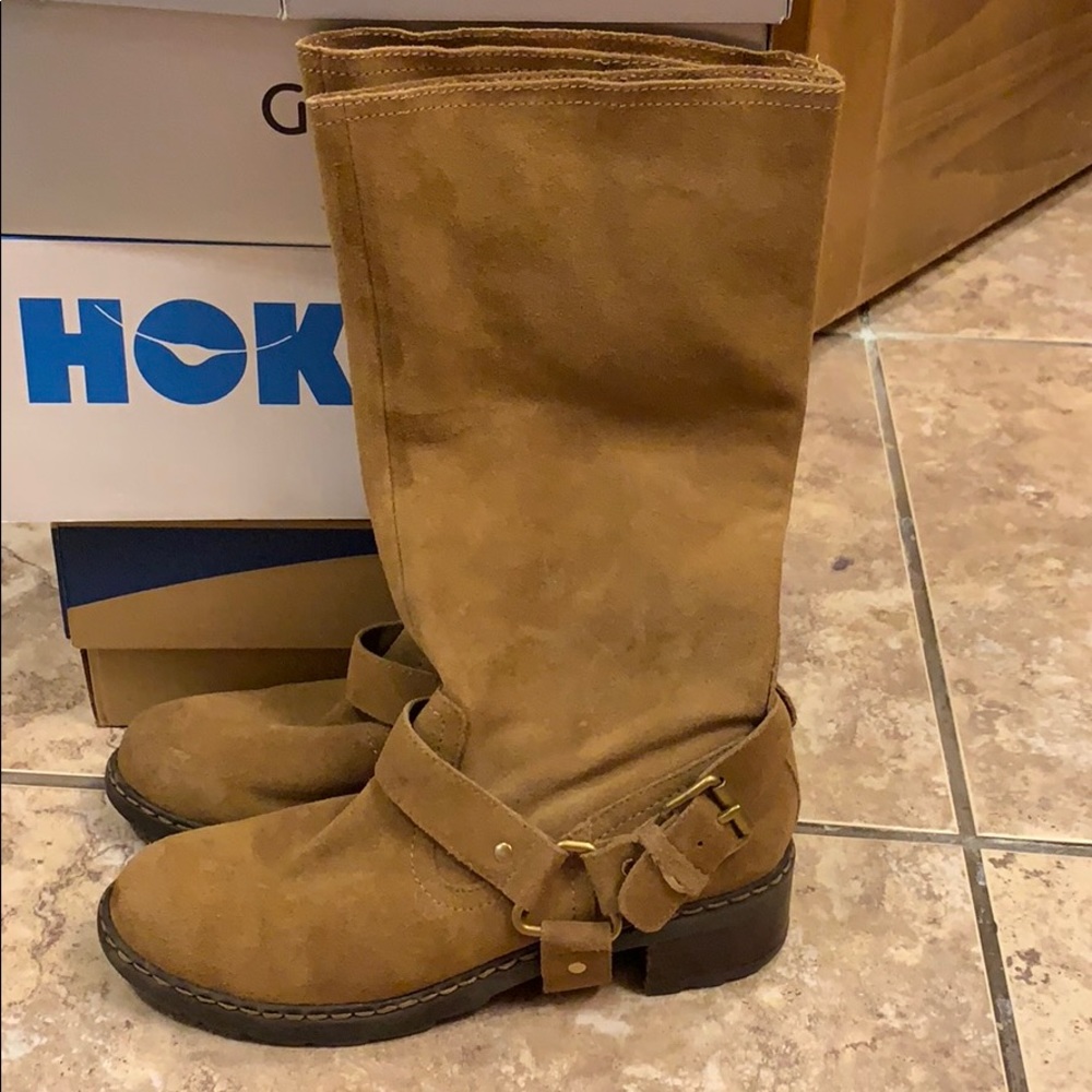 Nine west taupe boots